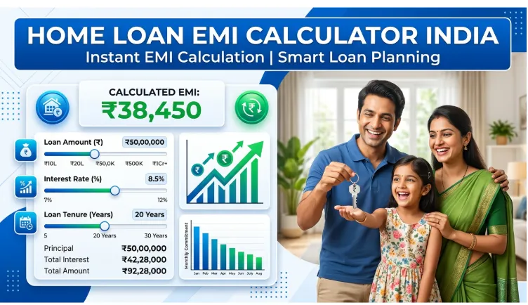 Home Loan EMI Calculator India: Complete Guide to EMI, Prepayment & Eligibility Tools