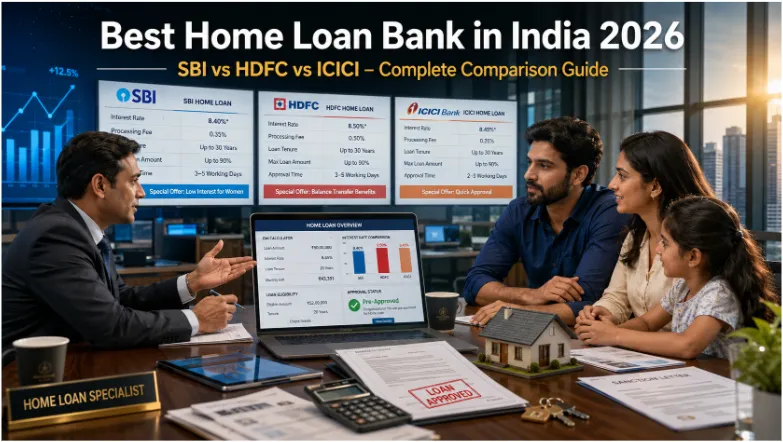 SBI vs HDFC vs ICICI Home Loan 2026 - Which is Best for You?
